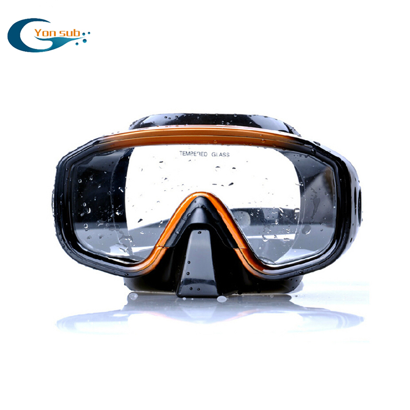 Professional High Quality One-Window Silicone Scuba Diving Mask