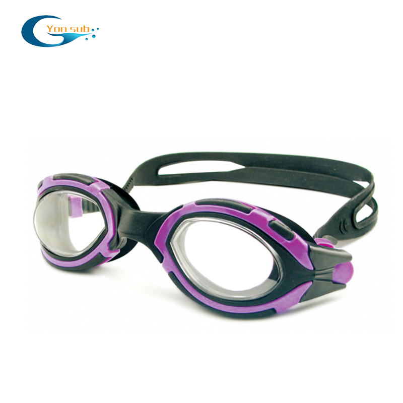 UV protection mirrored swimming goggles eyewear for kids