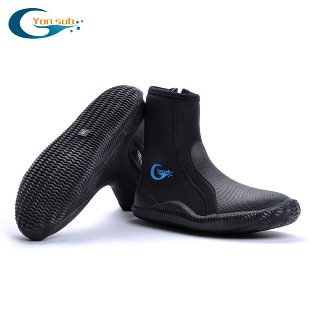 Anti skid water-proof diving boots for adult