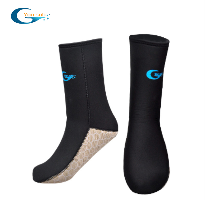 Non-slip glued seal 5 MM scuba diving socks