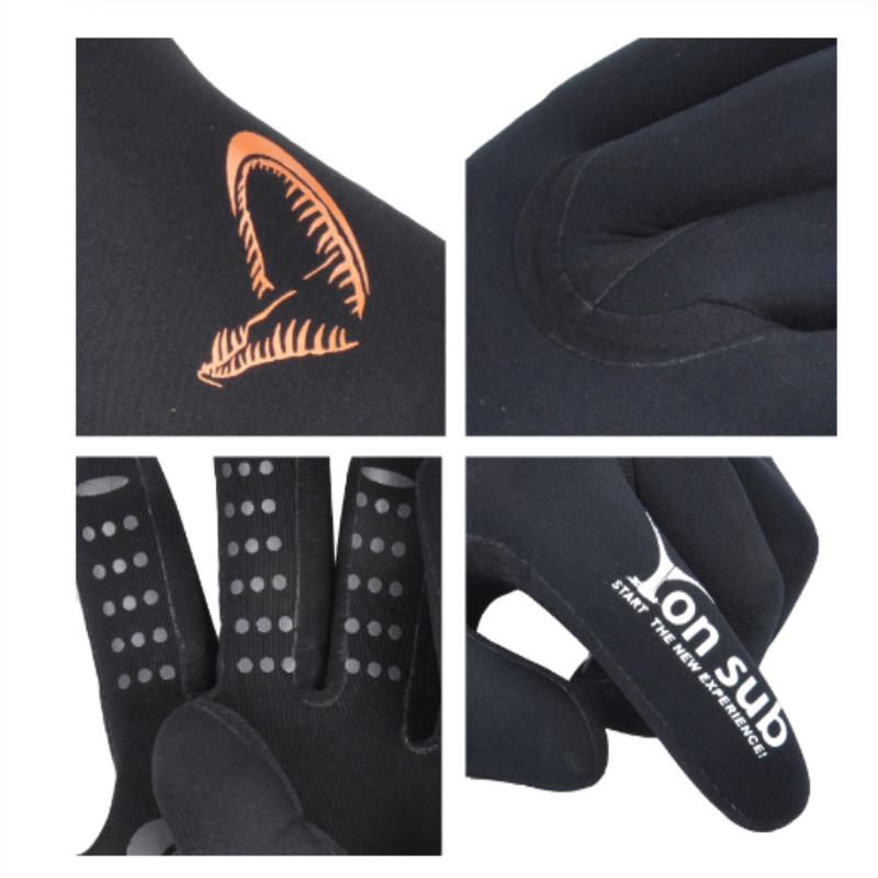 Anti skid diving gloves for snorkeling and swimming spearfishing