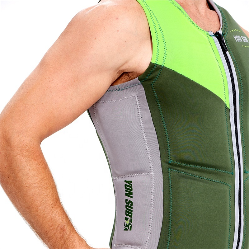 PVC foam adult swimming flexible vest life jacket