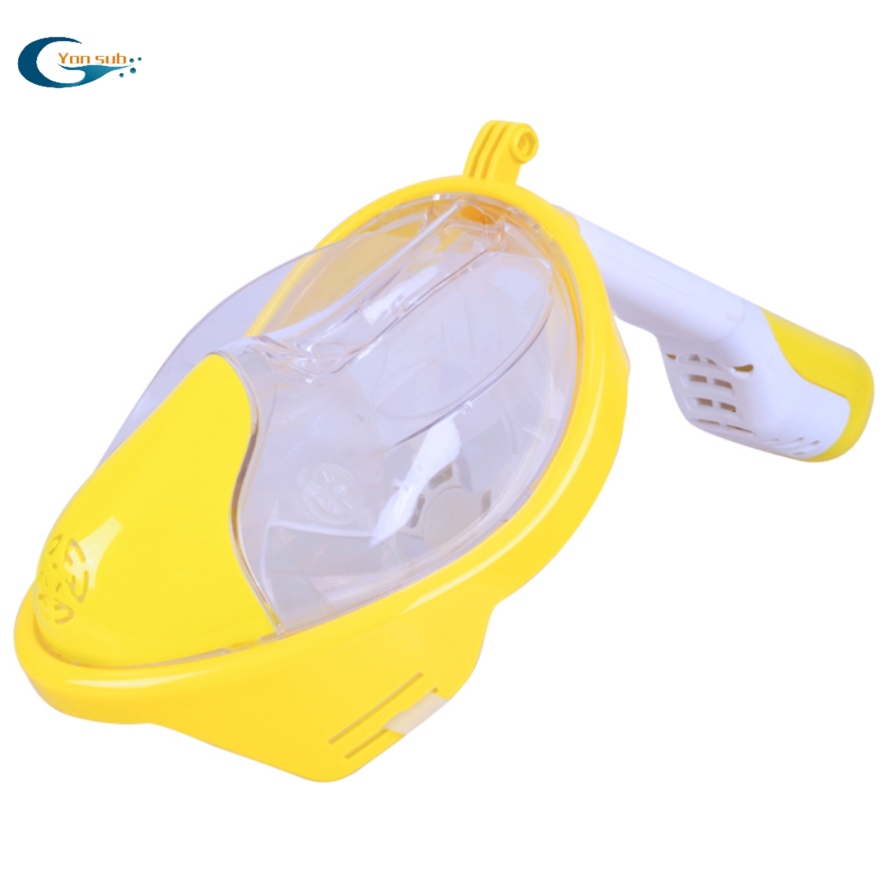 Easy adjustable can breath snorkelling diving mask full face