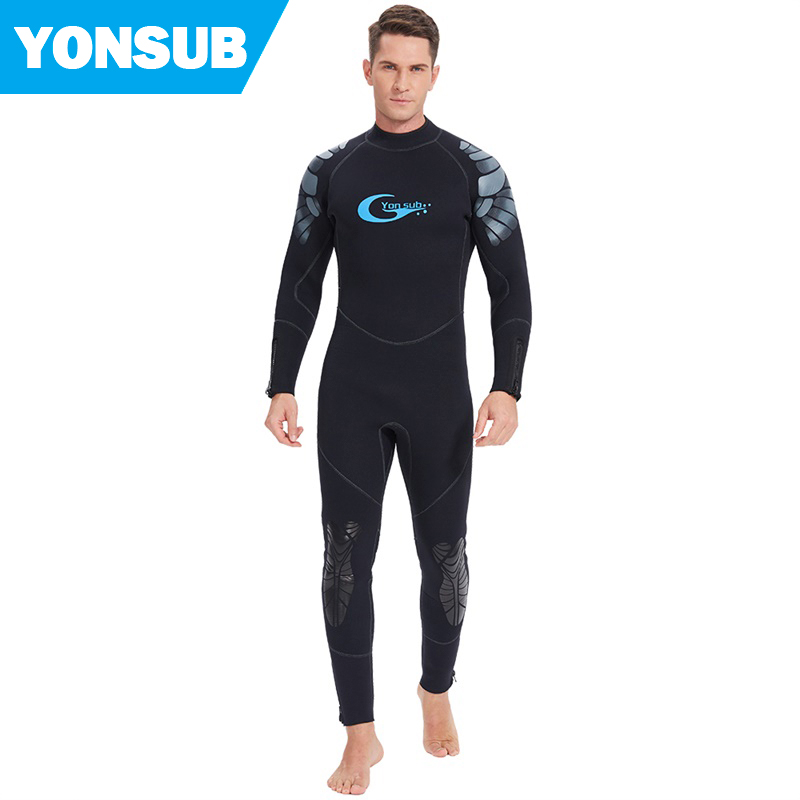 Full suit flexible 5 MM neoprene wetsuit diving for men