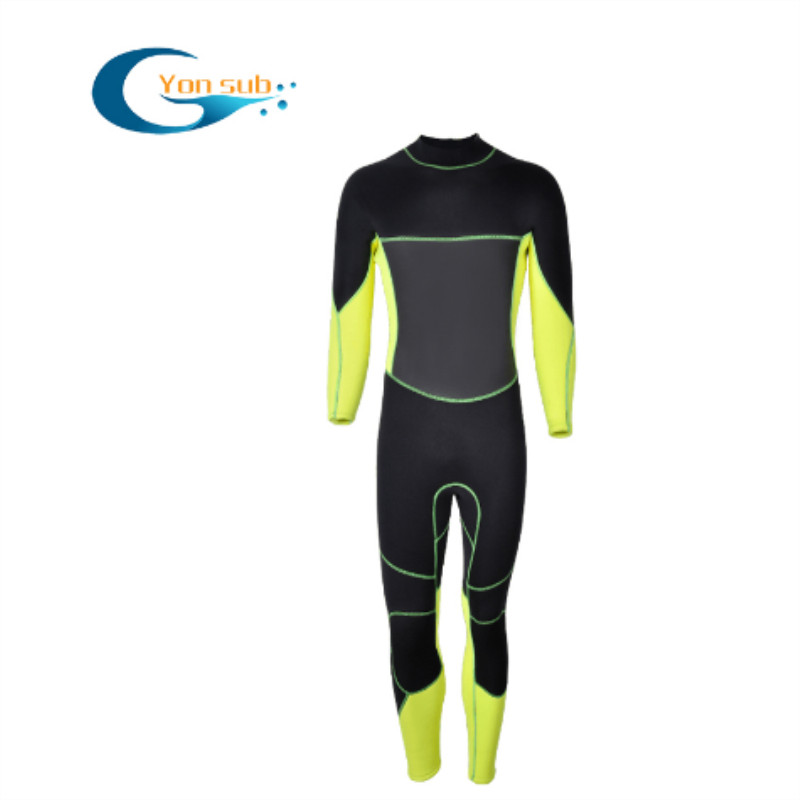 3 mm long sleeves spring neoprene surfing diving wetsuit