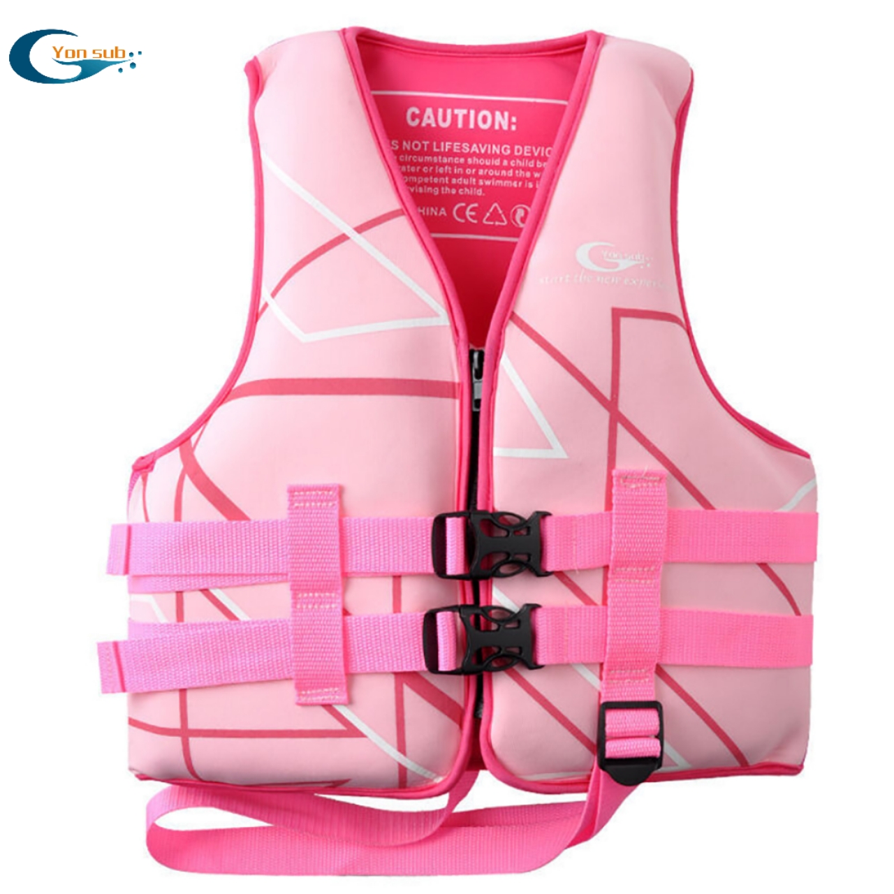 Neoprene Life Jacket With High Buoyancy For Age 3-7 Children
