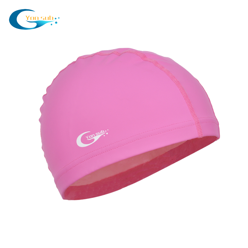 Waterproof silicone custom printed swimming cap