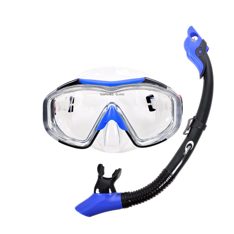 Silicone diving set mask & snorkel equipment