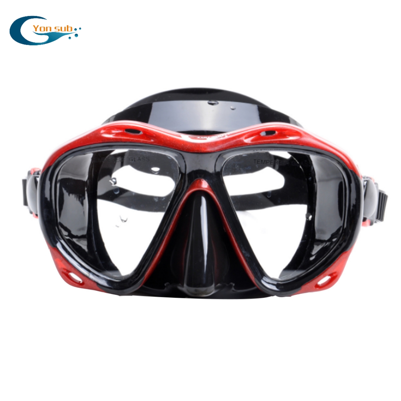 Durable customized logo snorkeling diving mask 