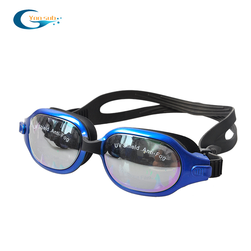 Waterproof anti fog swimming glasses goggles for sale