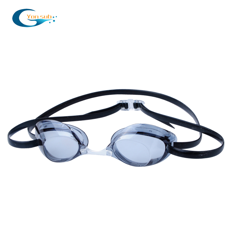 Clear silicone swimming goggles for men and women