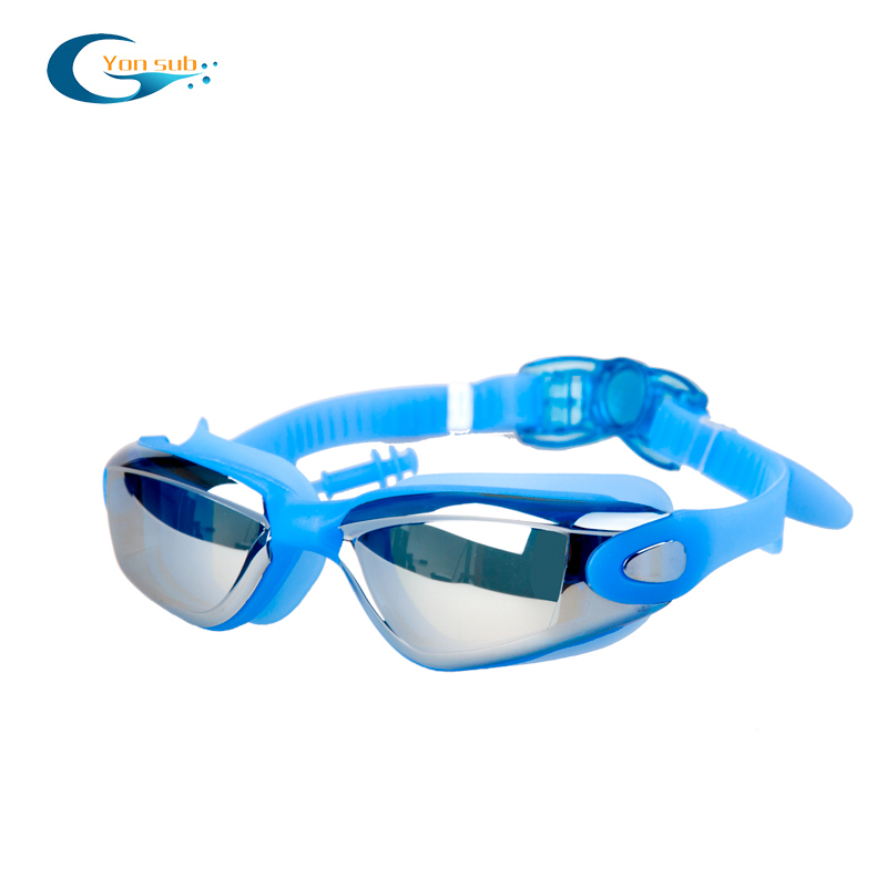 Water Sportswear Silicone Funny Swim Goggles For Adult