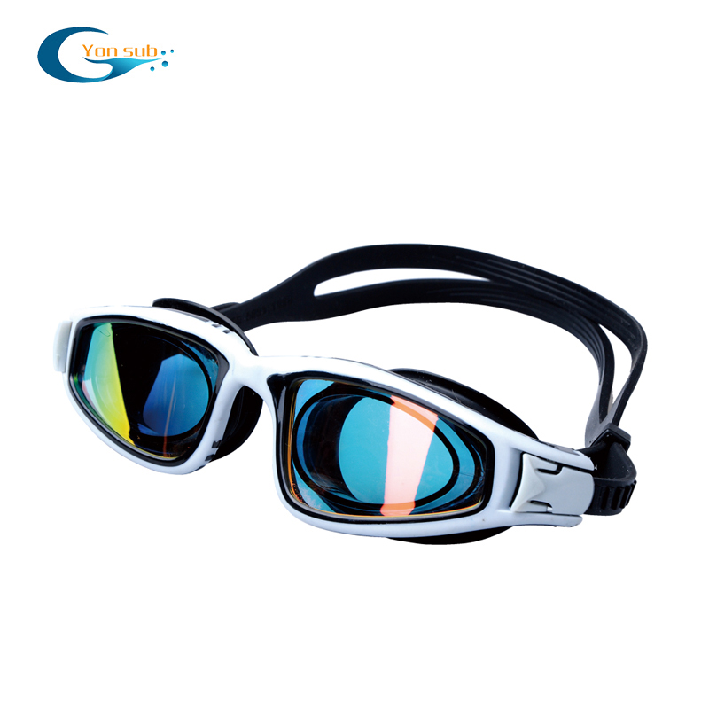 PC lens diving silicone swim goggle swimming