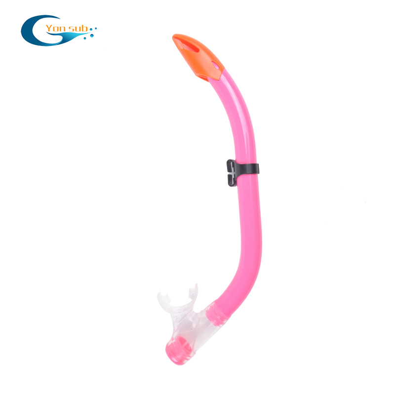 Professional silicone mouthpiece diving snorkel swimming tube