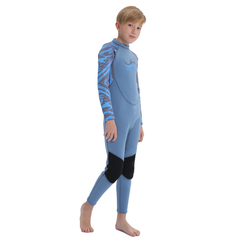 Long Sleeves Wetsuit Plus Size Diving Siut For Children