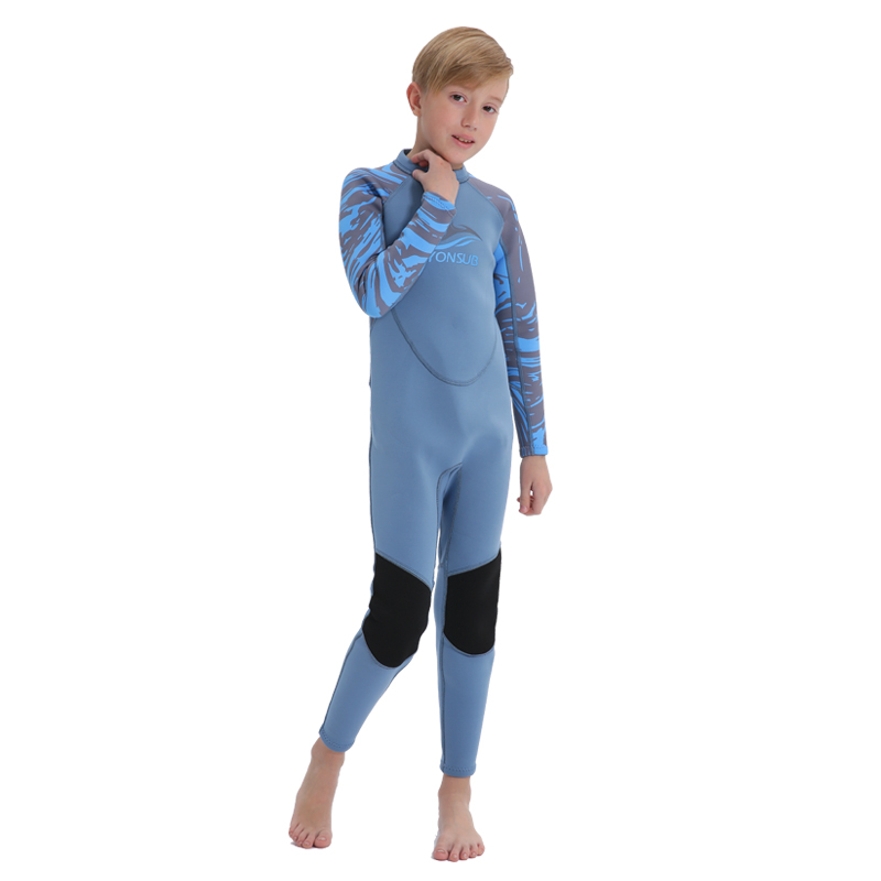 Long Sleeves Wetsuit Plus Size Diving Siut For Children