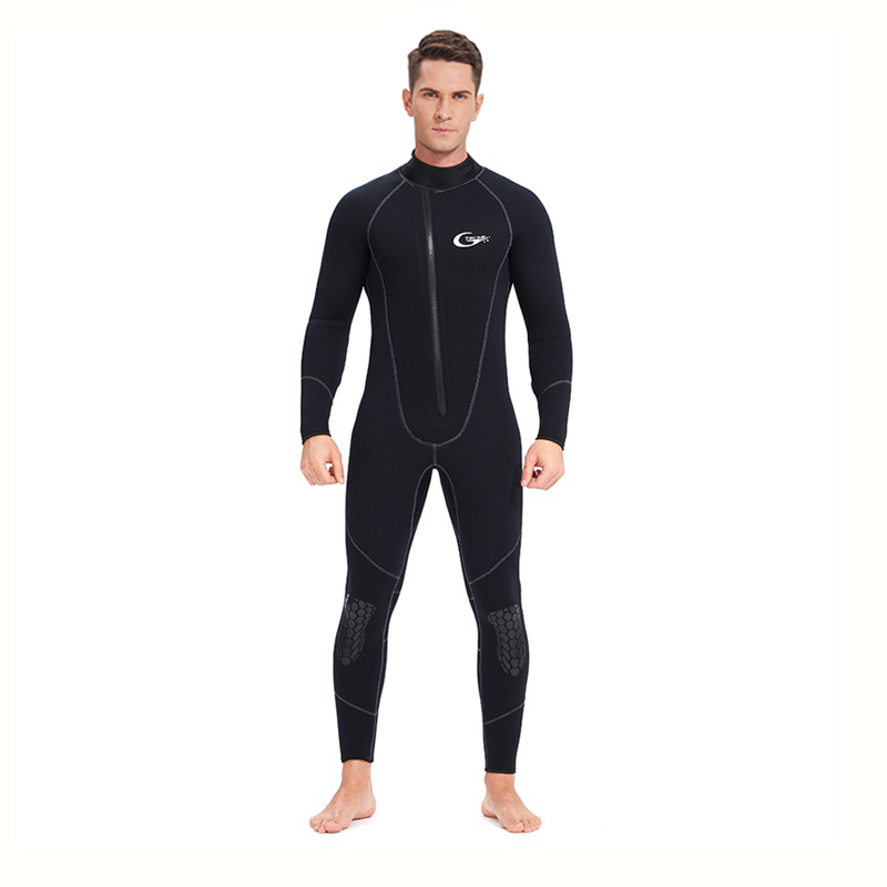 5MM neoprene wetsuit with front zipper diving suit