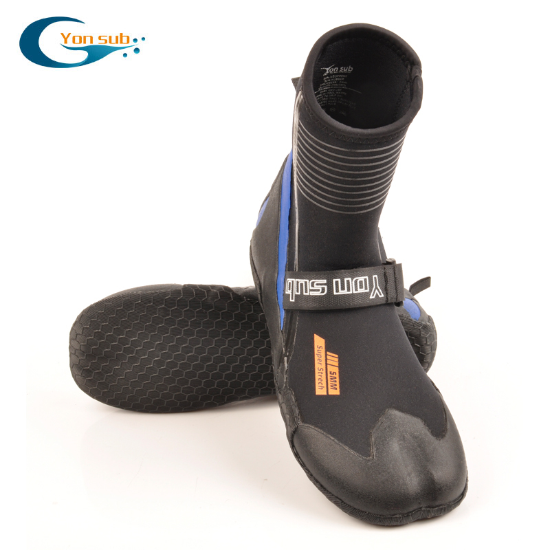 5MM Split-toe Surfing Shoes Outdoor Boots With V-elcro Strap